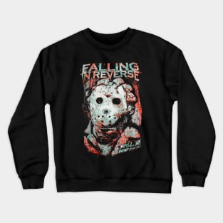 Caught in a Reverse Fall The Anthems of Rebellion Crewneck Sweatshirt